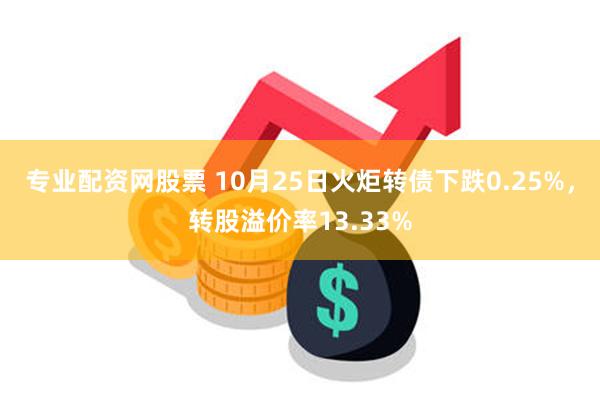 专业配资网股票 10月25日火炬转债下跌0.25%，转股溢价