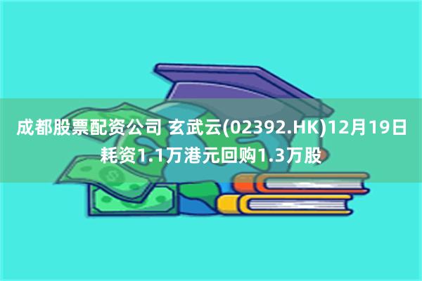 成都股票配资公司 玄武云(02392.HK)12月19日耗资