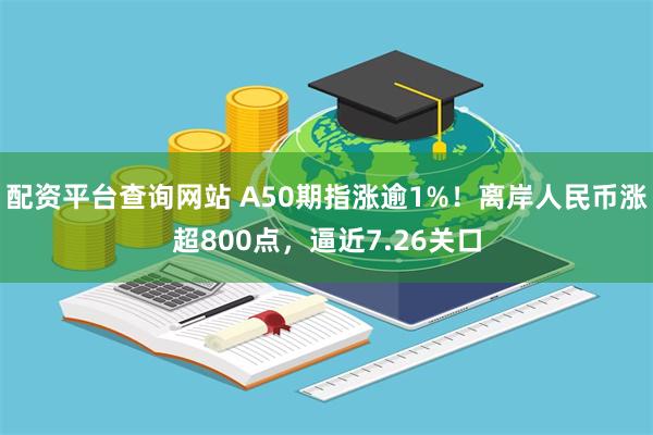 配资平台查询网站 A50期指涨逾1%！离岸人民币涨超800点