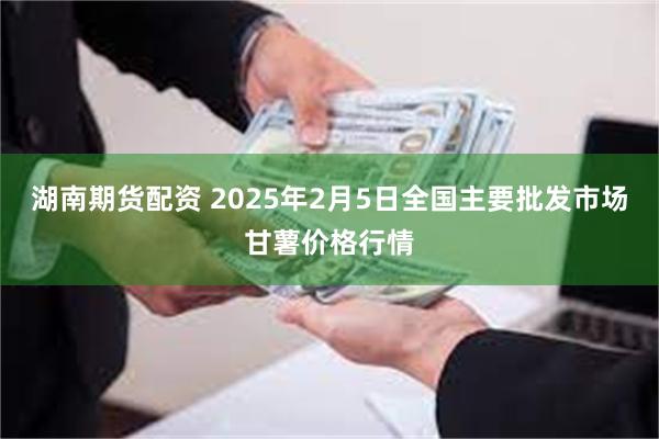 湖南期货配资 2025年2月5日全国主要批发市场甘薯价格行情