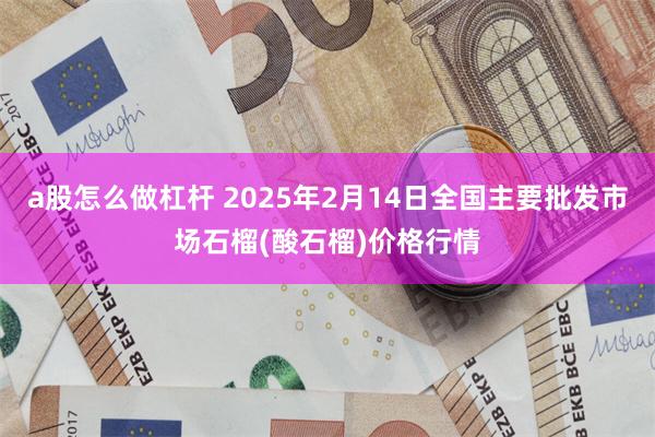 a股怎么做杠杆 2025年2月14日全国主要批发市场石榴(酸