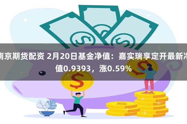 南京期货配资 2月20日基金净值：嘉实瑞享定开最新净值0.9